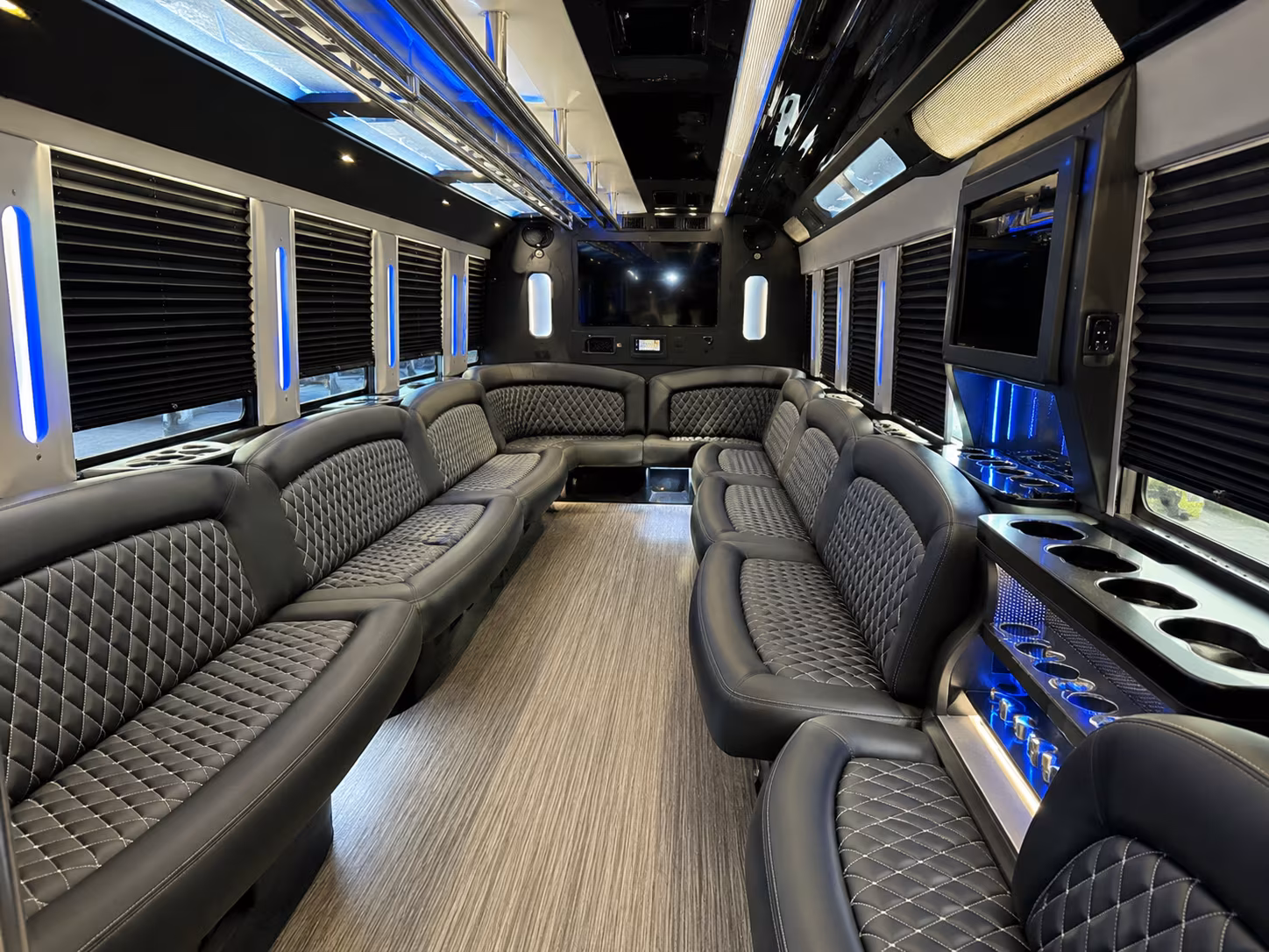 sugar land concert party bus rental