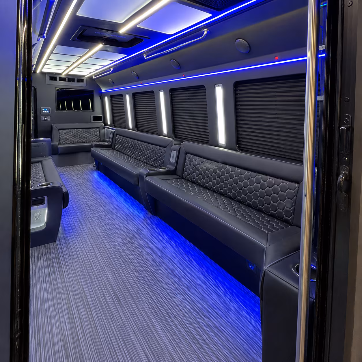 sugar land party bus rentals inside