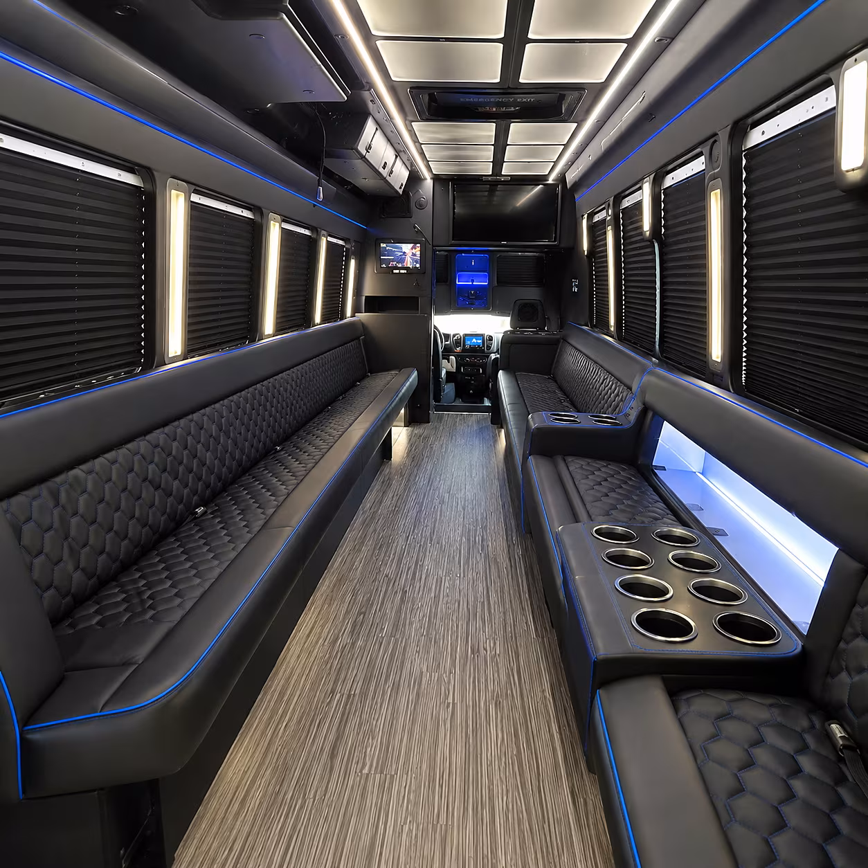 sugar land sporting event party bus rental